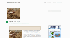 Desktop Screenshot of gardeninginconverse.com